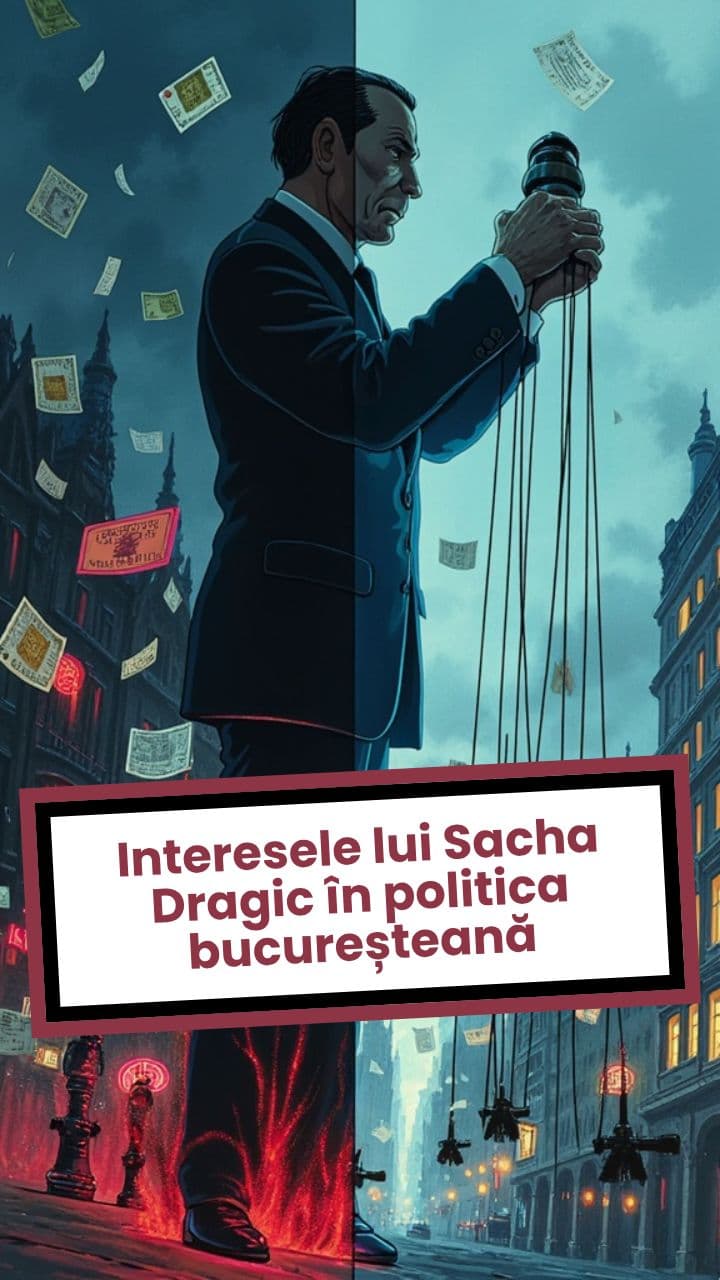 Interesele lui Sacha Dragic în politica bucureșteană