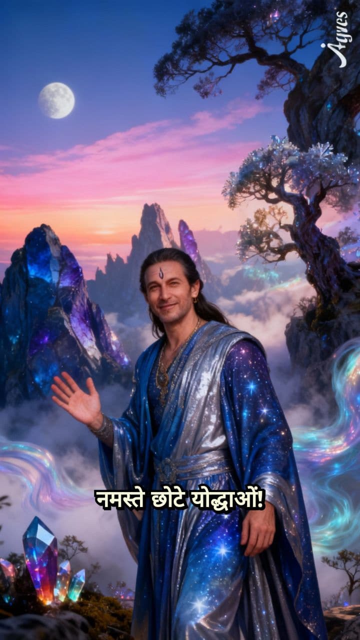 Cosmic Mahadev's Space Adventure