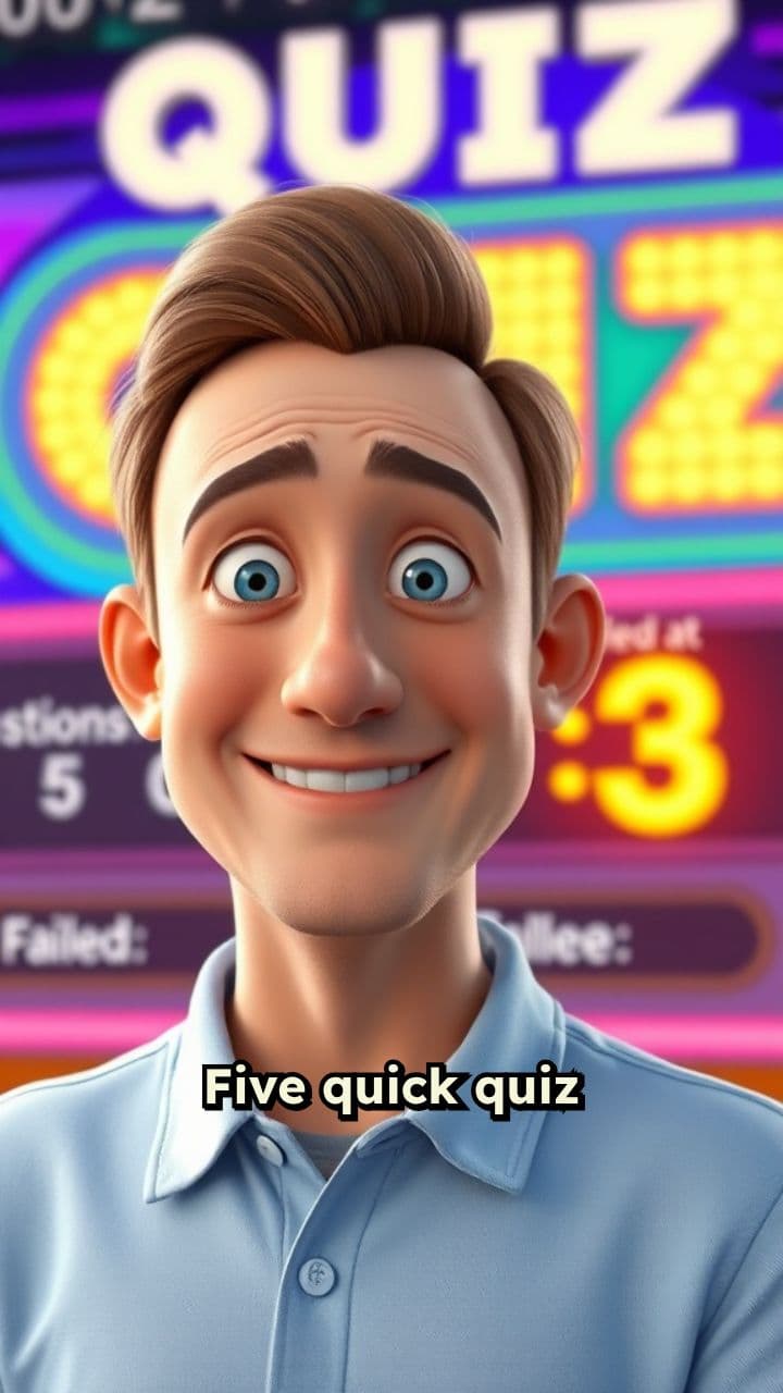 Quick Quiz Challenge: Test Your Knowledge!