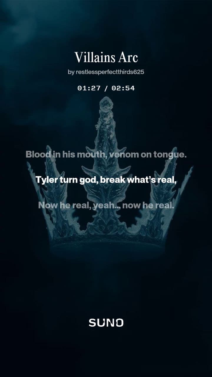 Tyler's Descent into Darkness