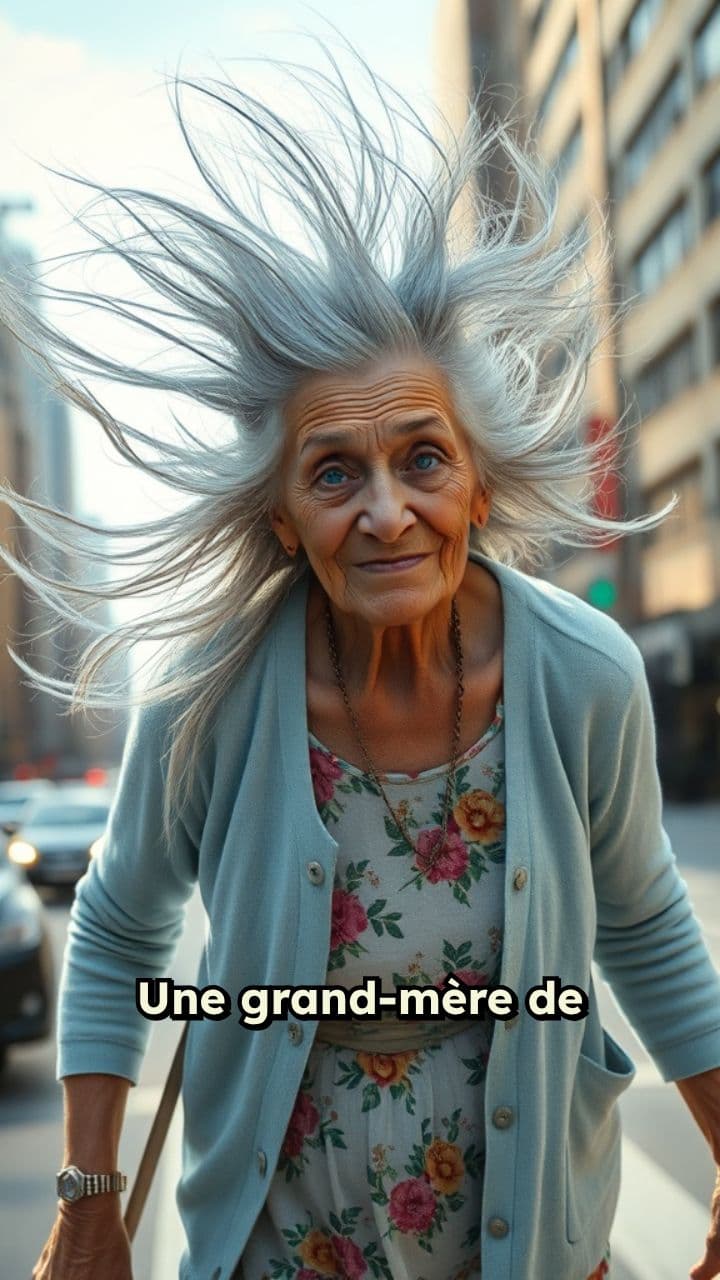 La grand-mère en fuite
