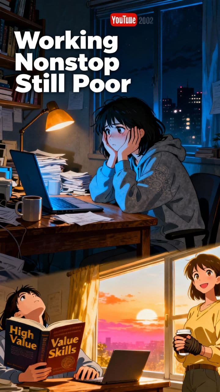 Working Nonstop Still Poor