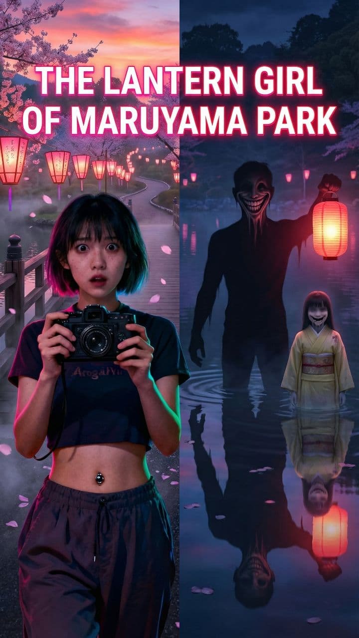 The Lantern Girl of Maruyama Park