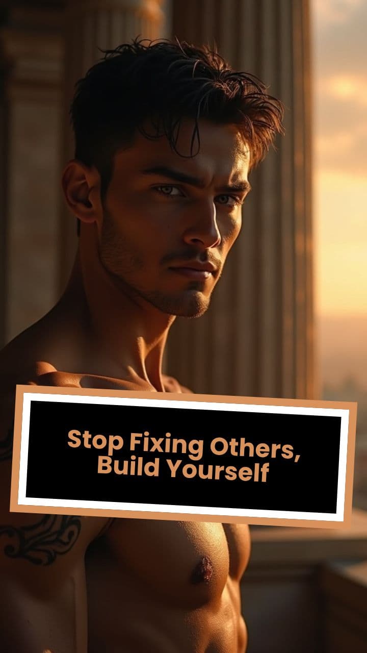 Stop Fixing Others, Build Yourself
