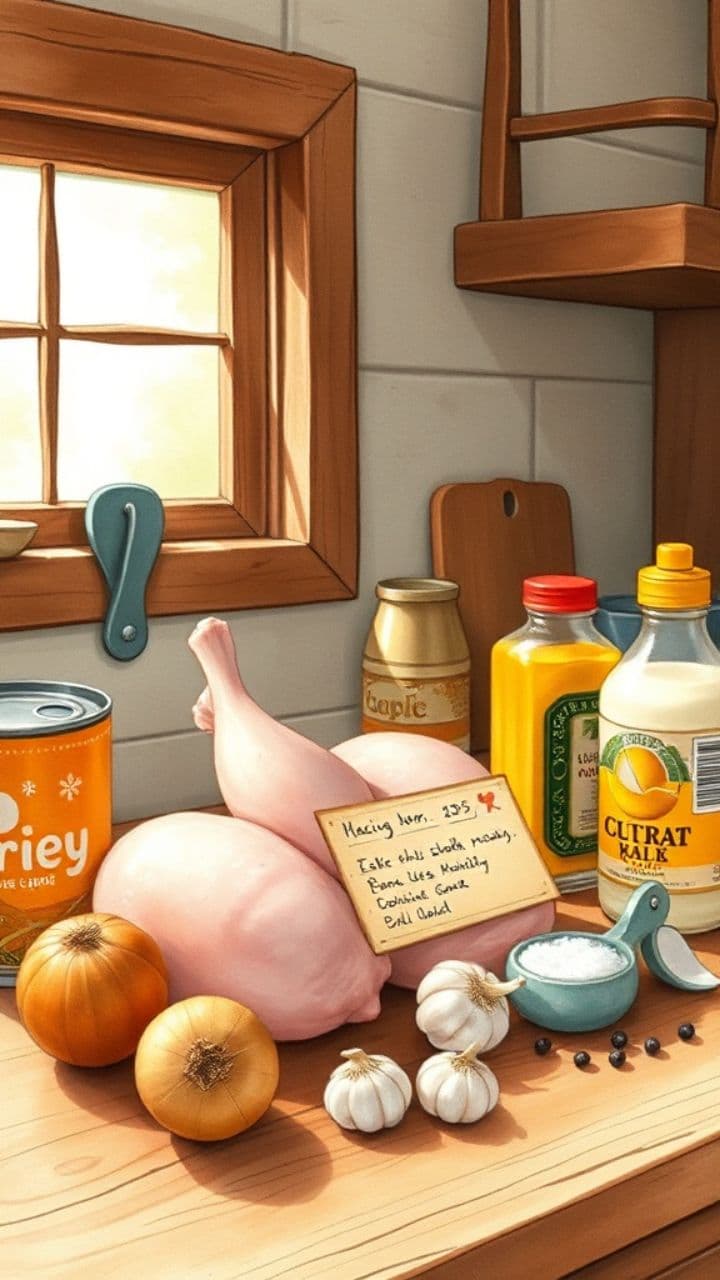 Poulet au curry facile