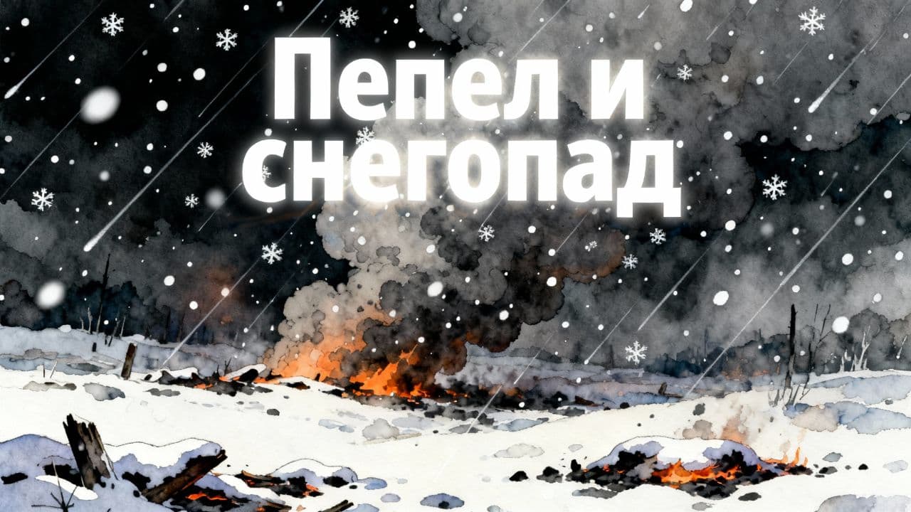 Пепел и снегопад