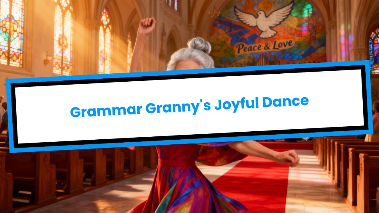 Grammar Granny's Joyful Dance