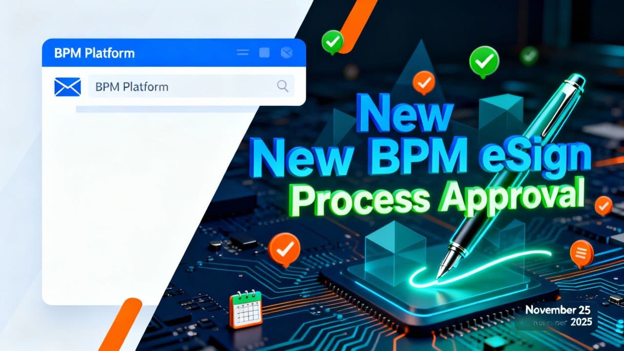 New BPM eSign Process Approval