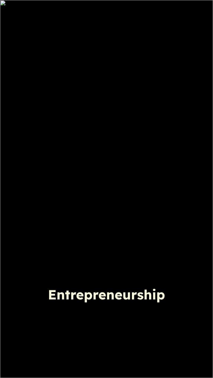 The Power of Entrepreneurship