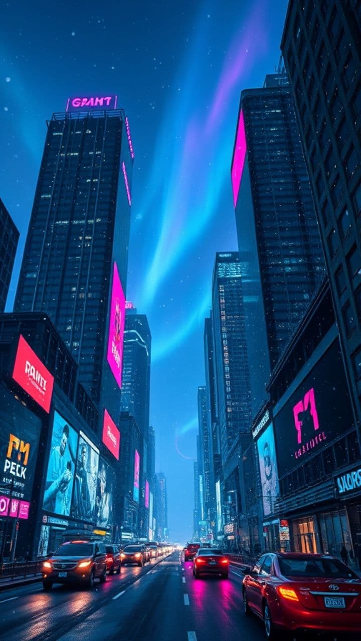 "Playful Defiance: Electro-Pop Celebration"