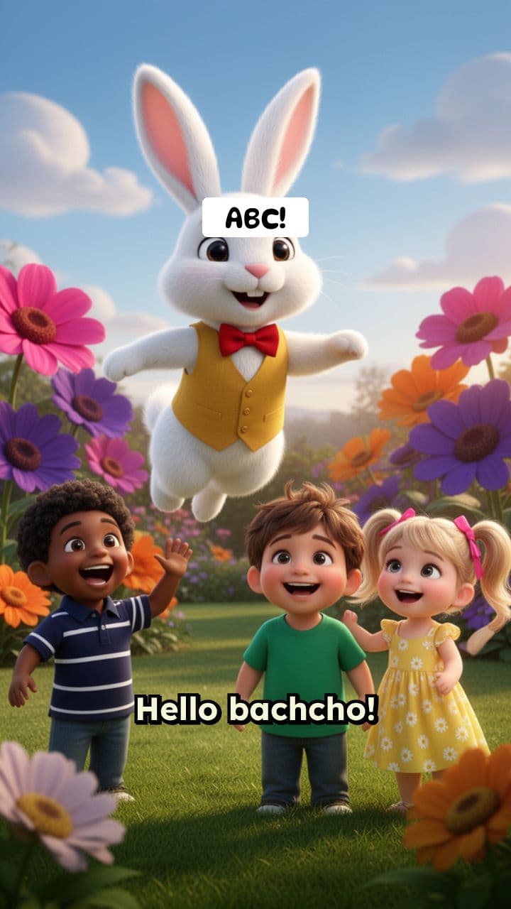 A B C D Seekho Bunny Ke Saath