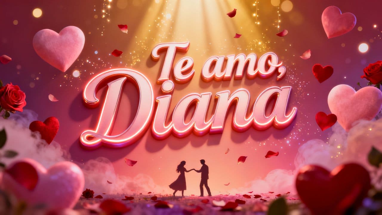 Te amo, Diana