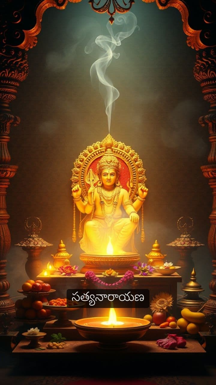 సత్యనారాయణ పూజ రహస్యం