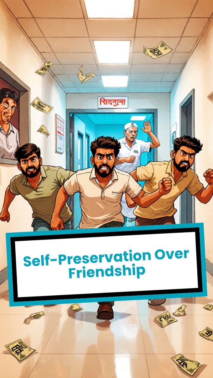 Self-Preservation Over Friendship