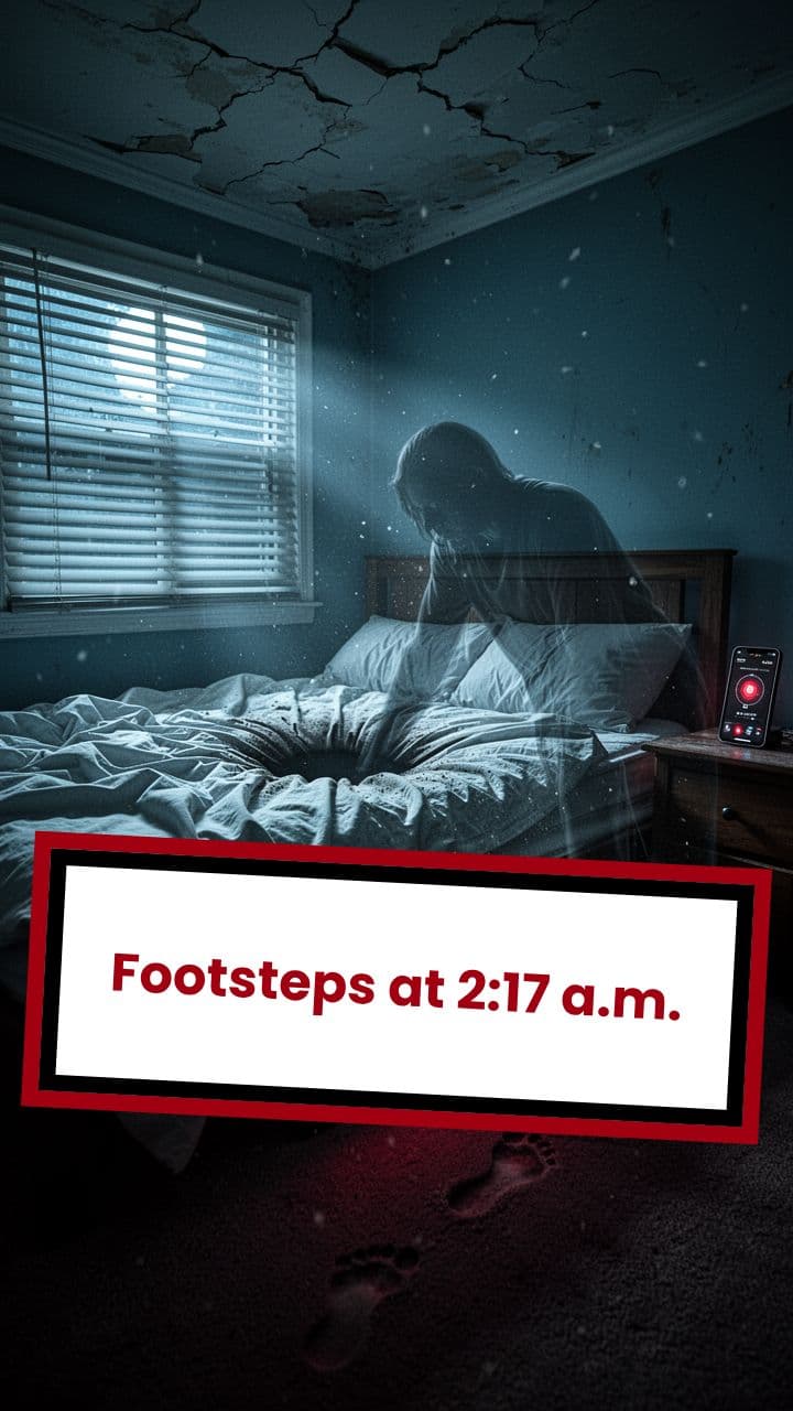 Footsteps at 2:17 a.m.