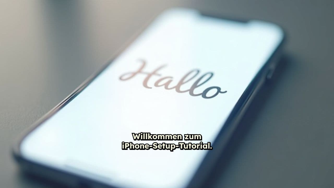 iPhone Setup Tutorial