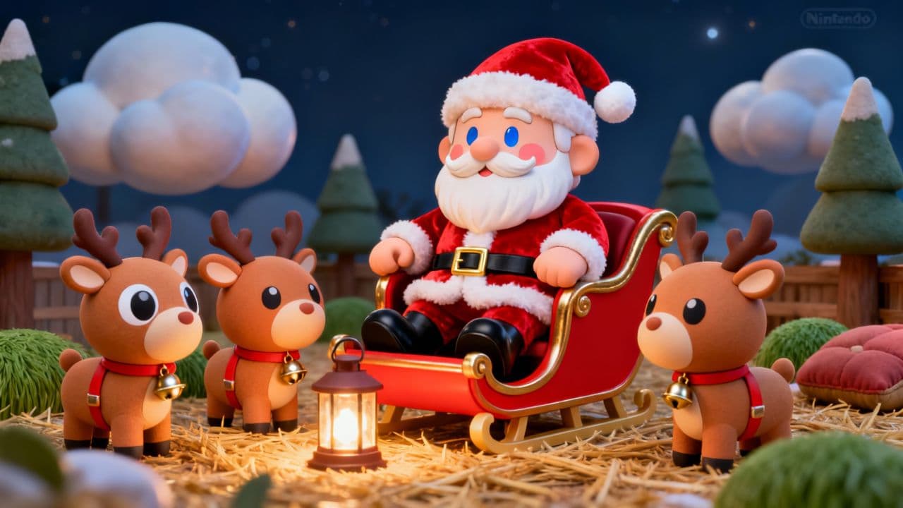 Santa's Magical Christmas Flight