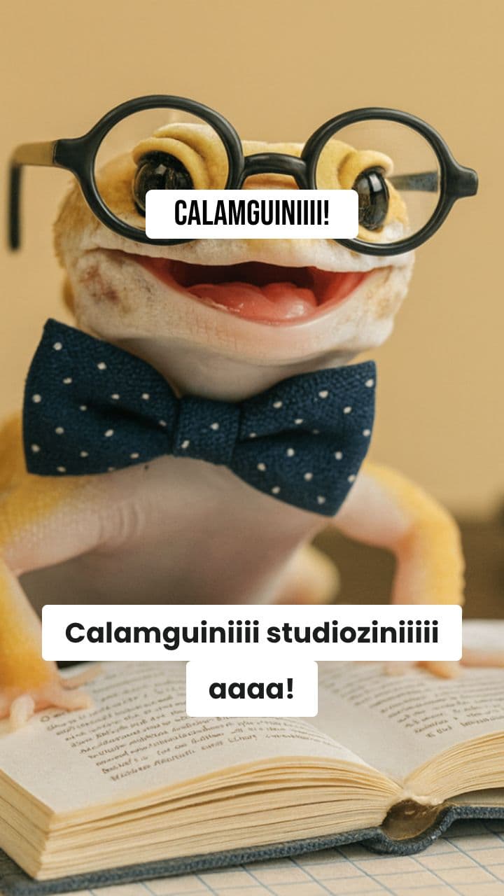 Gecko Studioso: Caos Digitale