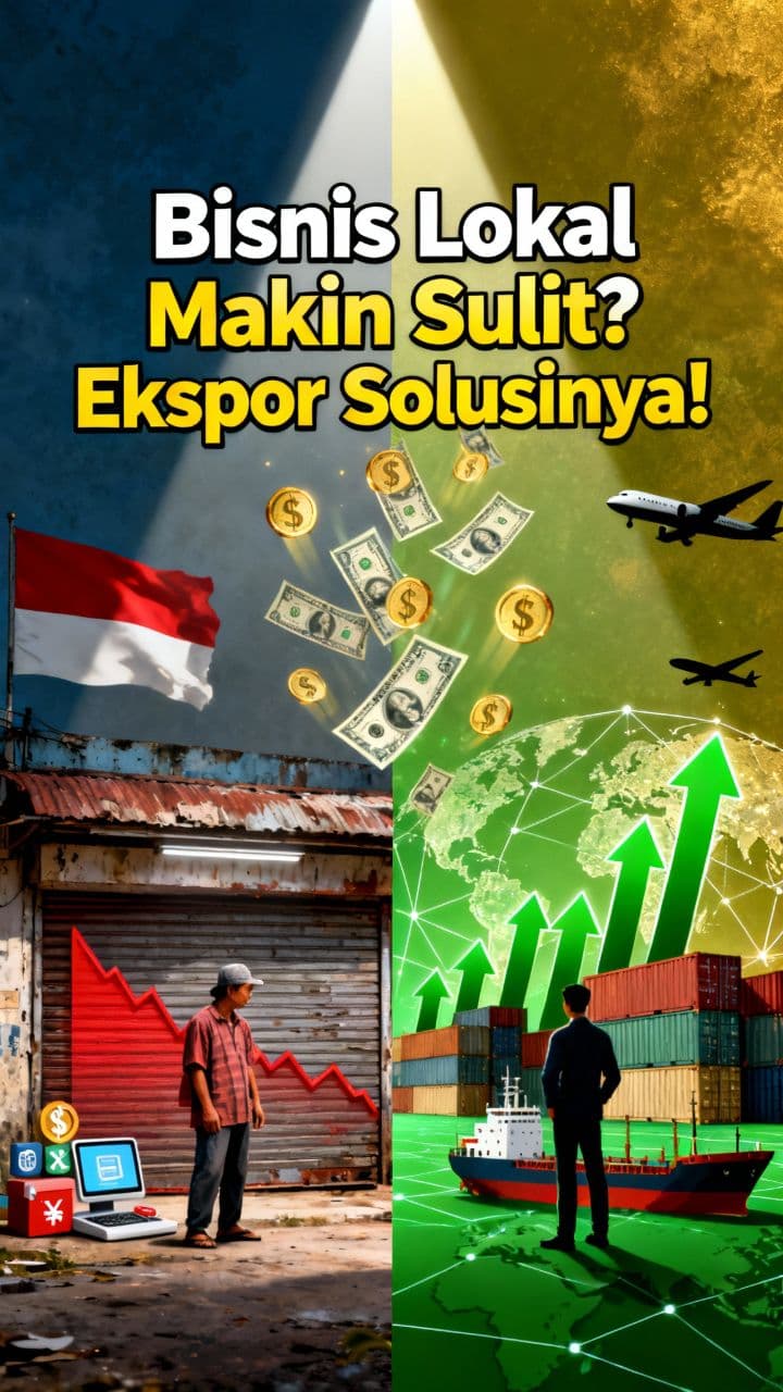 Bisnis Lokal Makin Sulit? Ekspor Solusinya!