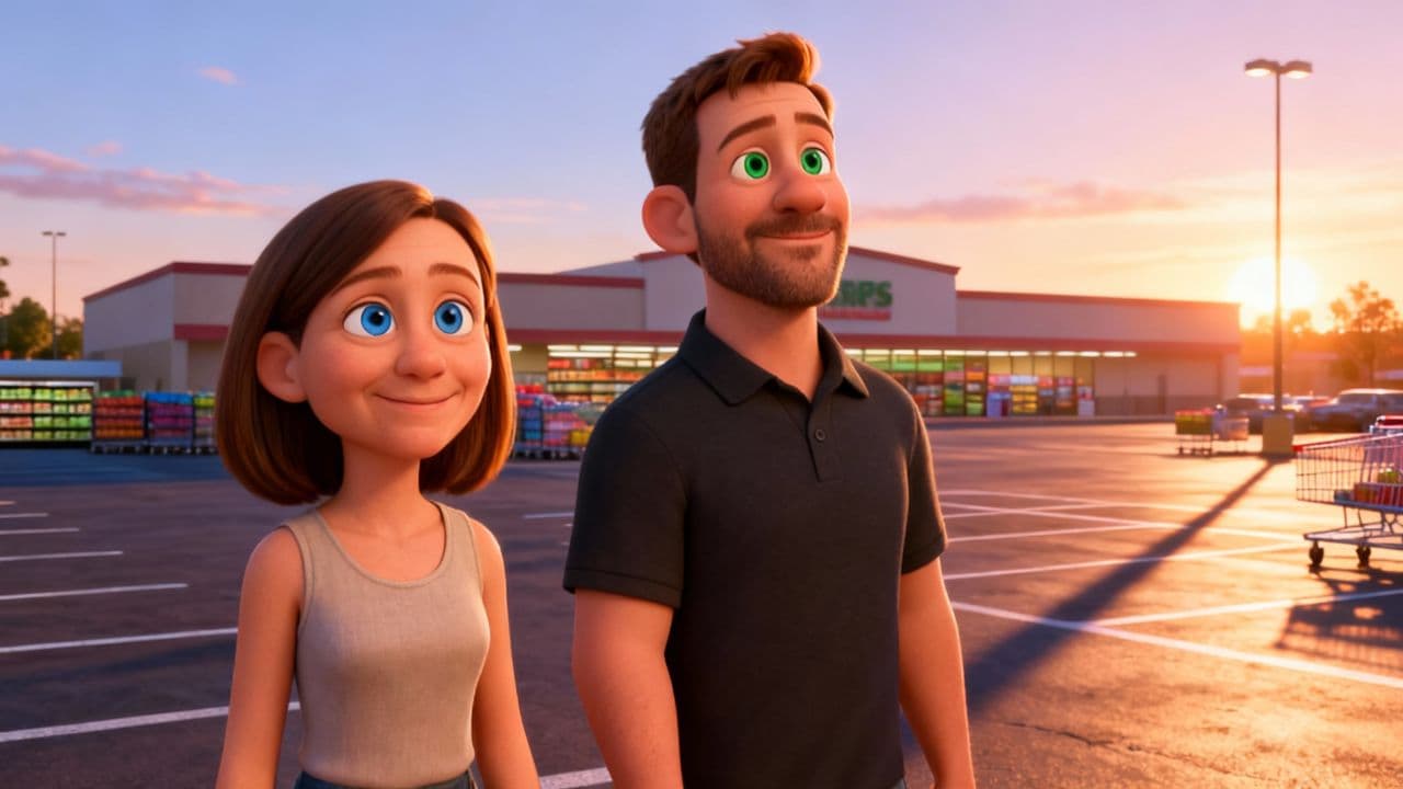 A Love Story in Pixar Style