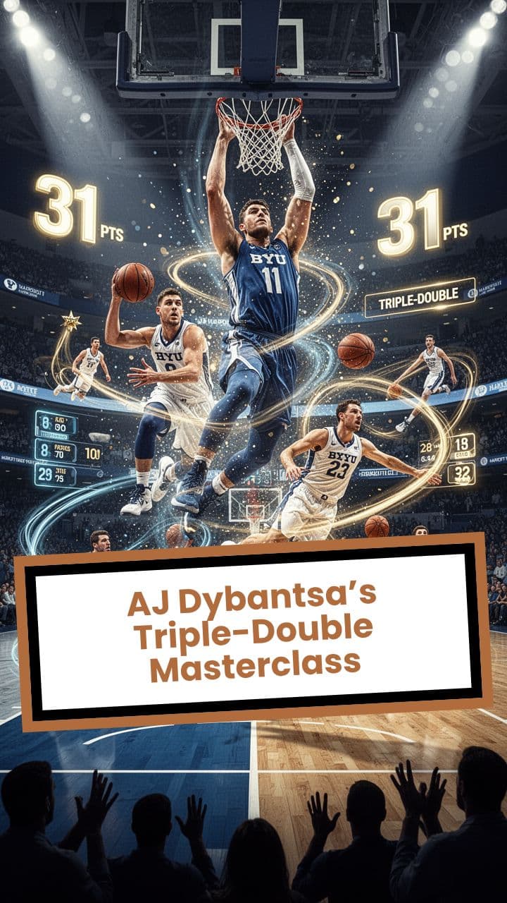 AJ Dybantsa’s Triple-Double Masterclass