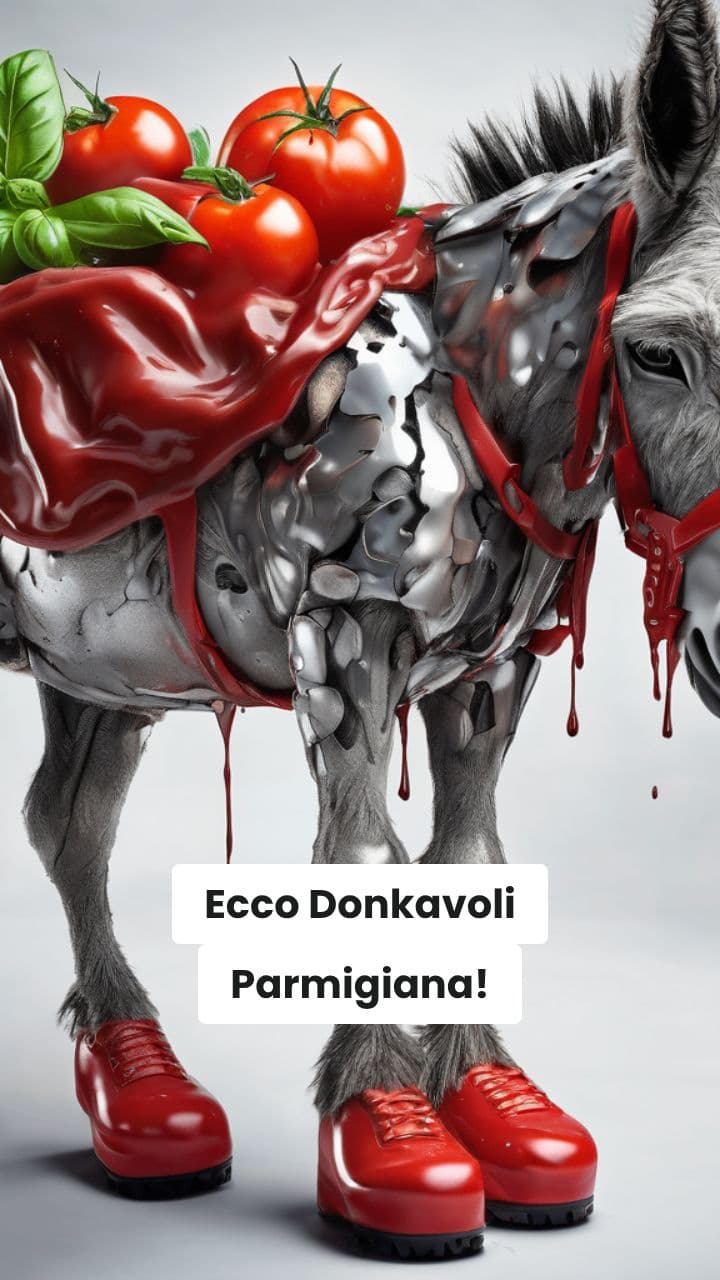 Donkavoli Parmigiana's Zen Flight