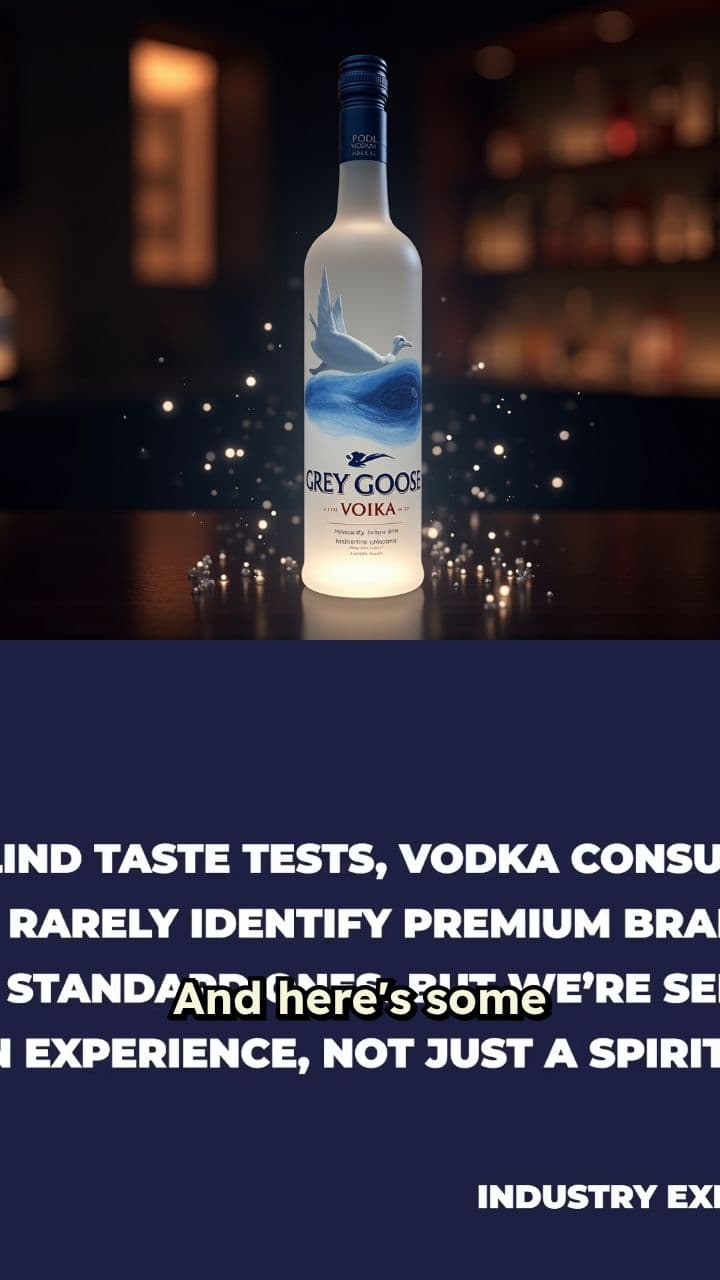 The Billion-Dollar Lie: Grey Goose's Blind Taste Test Results