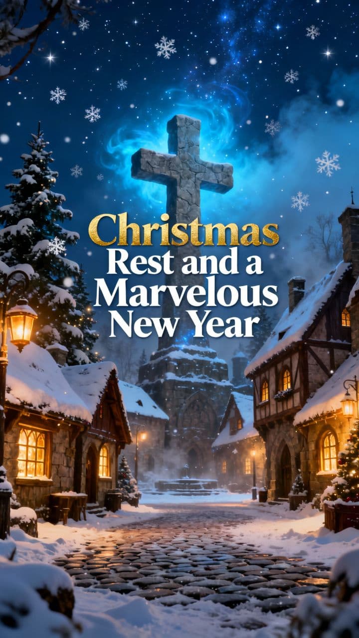 Christmas Rest and a Marvelous New Year