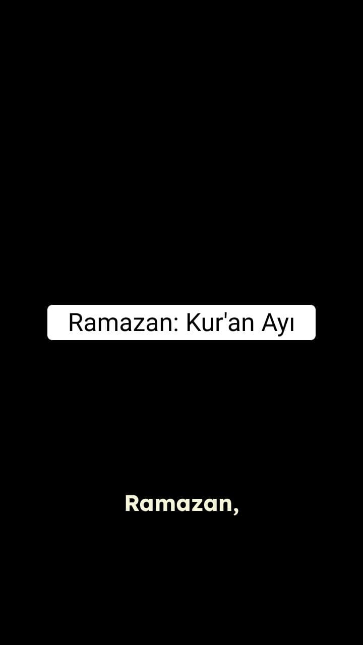 Ramazan ve Önemi