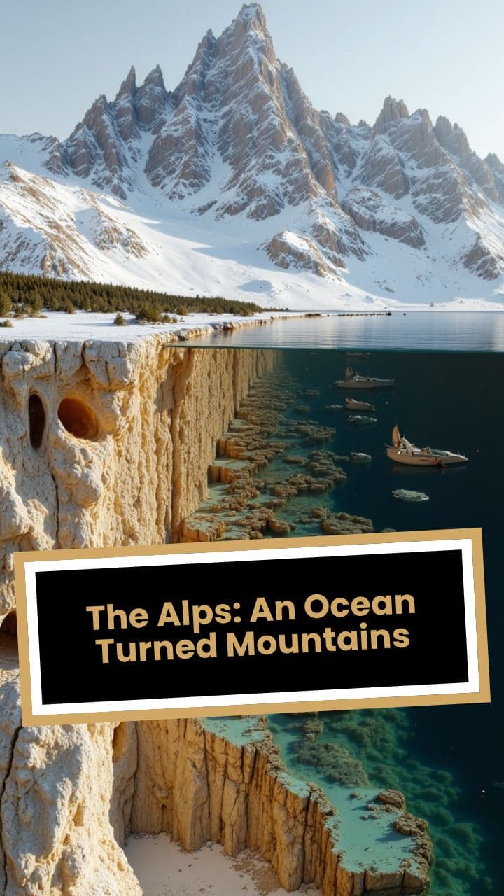 The Alps: An Ocean Turned Mountains (w music)