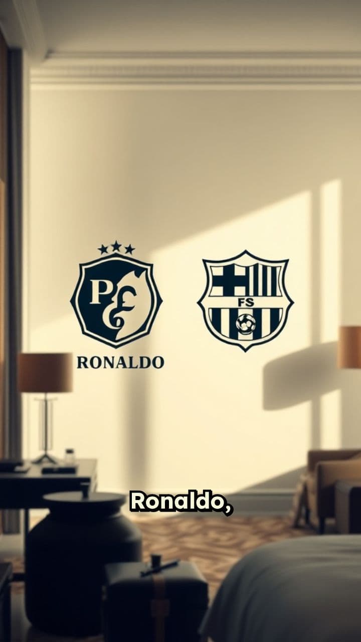 Ronaldo बनाम Messi का Messy Room