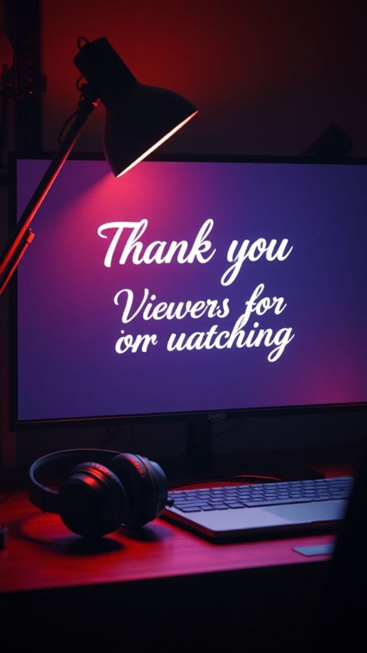 Year-End Musical Thank You to my viewers