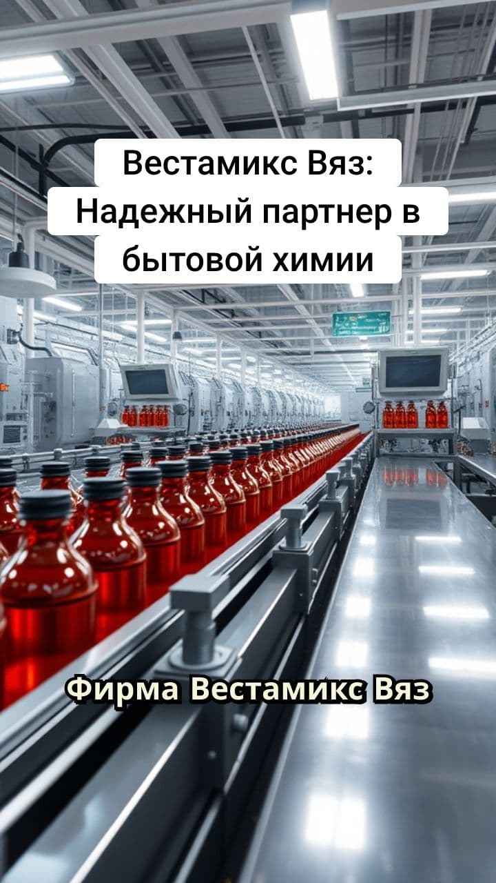 Фирма Вестамикс Вяз: Ваш надежный партнер в мире бытовой химии