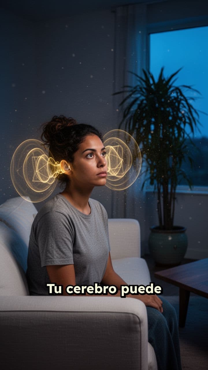 Tu cerebro inventa sonidos en silencio