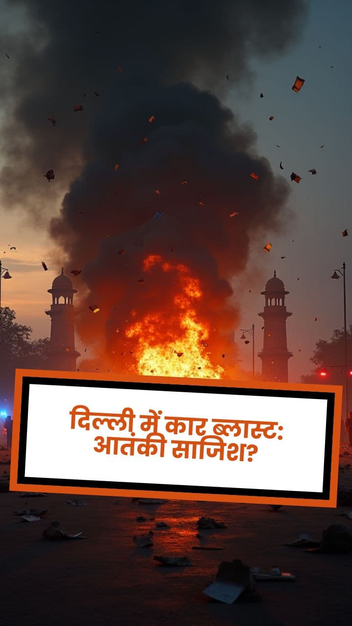 दिल्ली में कार ब्लास्ट: आतंकी साजिश?