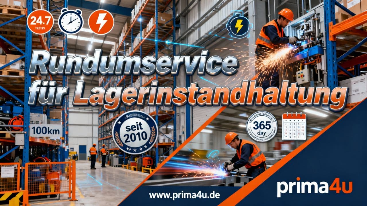 Rundumservice für Lagerinstandhaltung