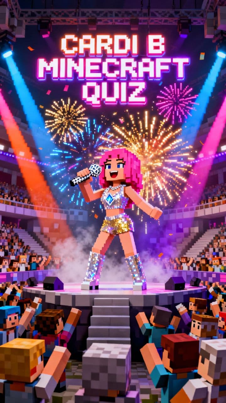 Cardi B Minecraft Quiz