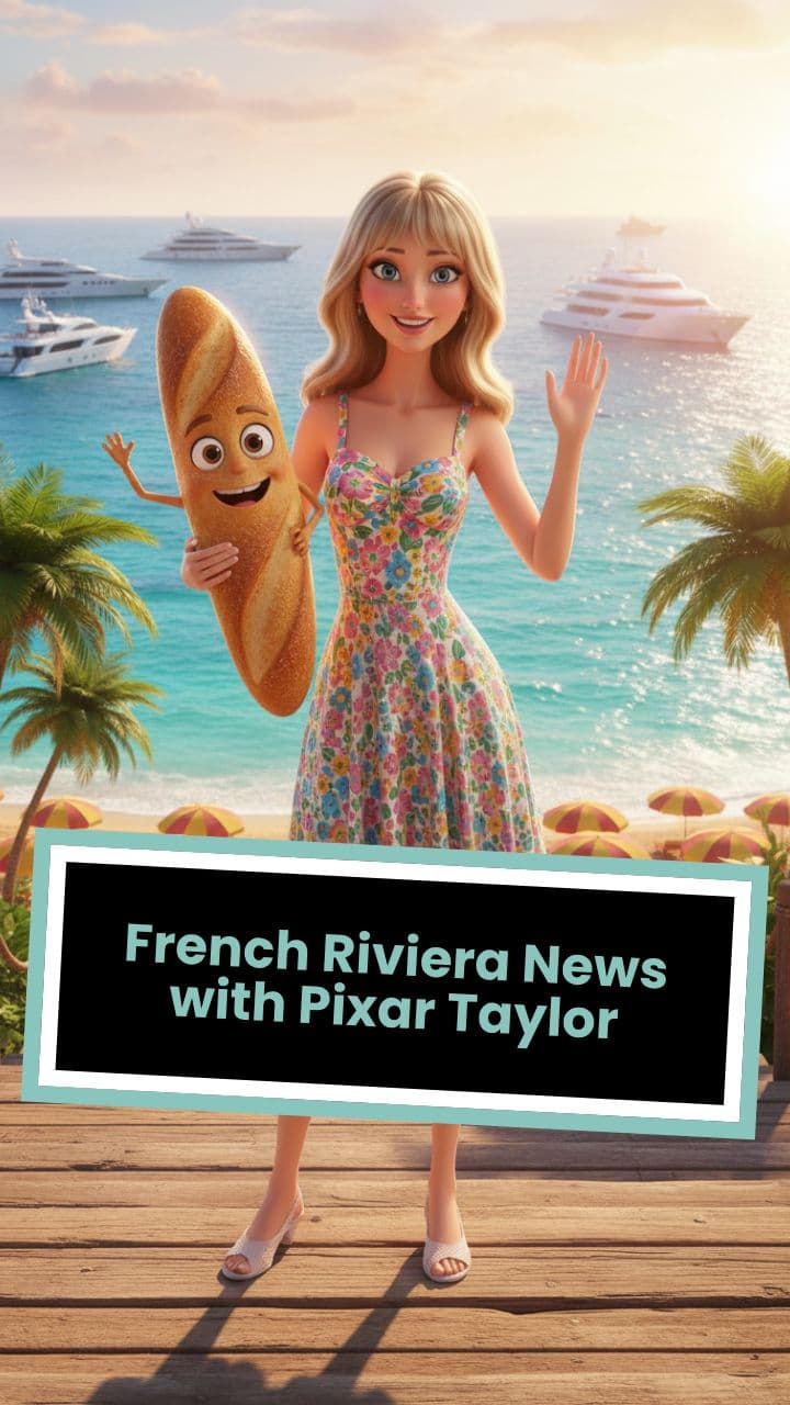 French Riviera News with Pixar Taylor