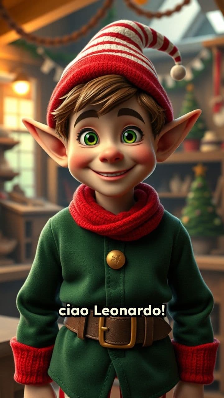 Messaggio dal Polo Nord per Leonardo