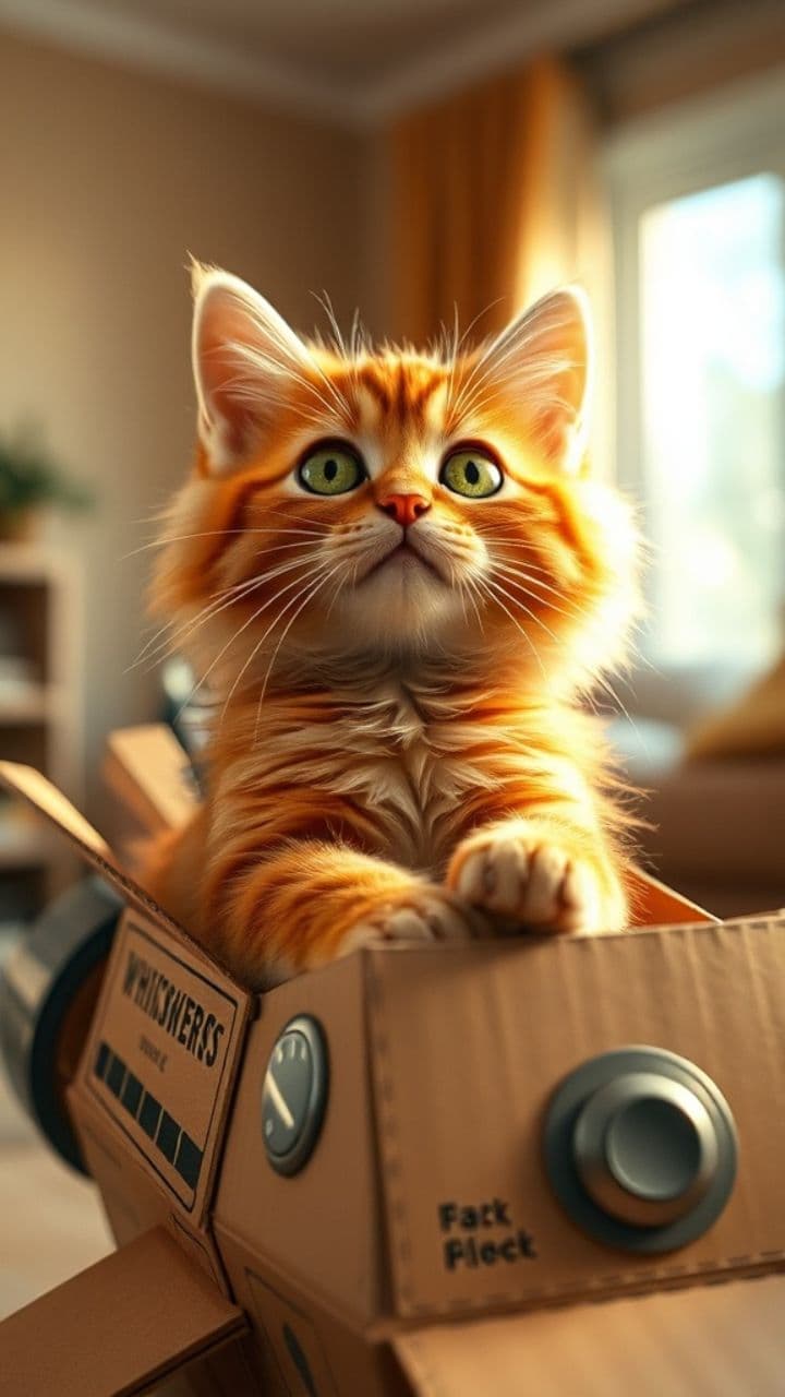 The Space Cat's Big Blast Off