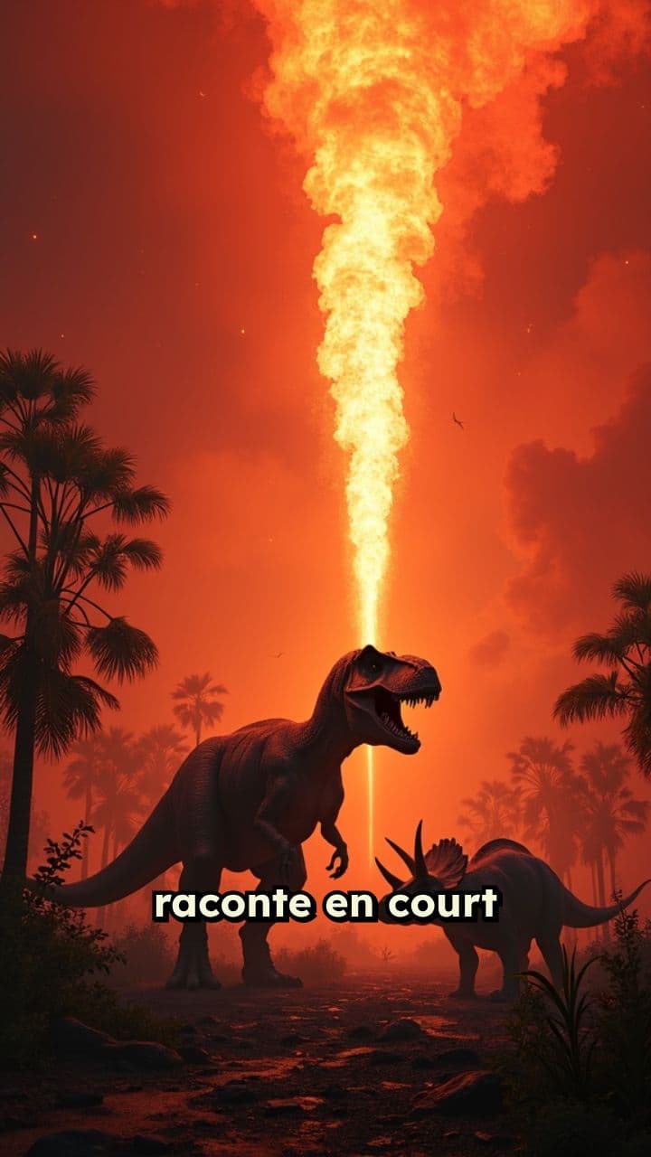 La disparition des dinosaures