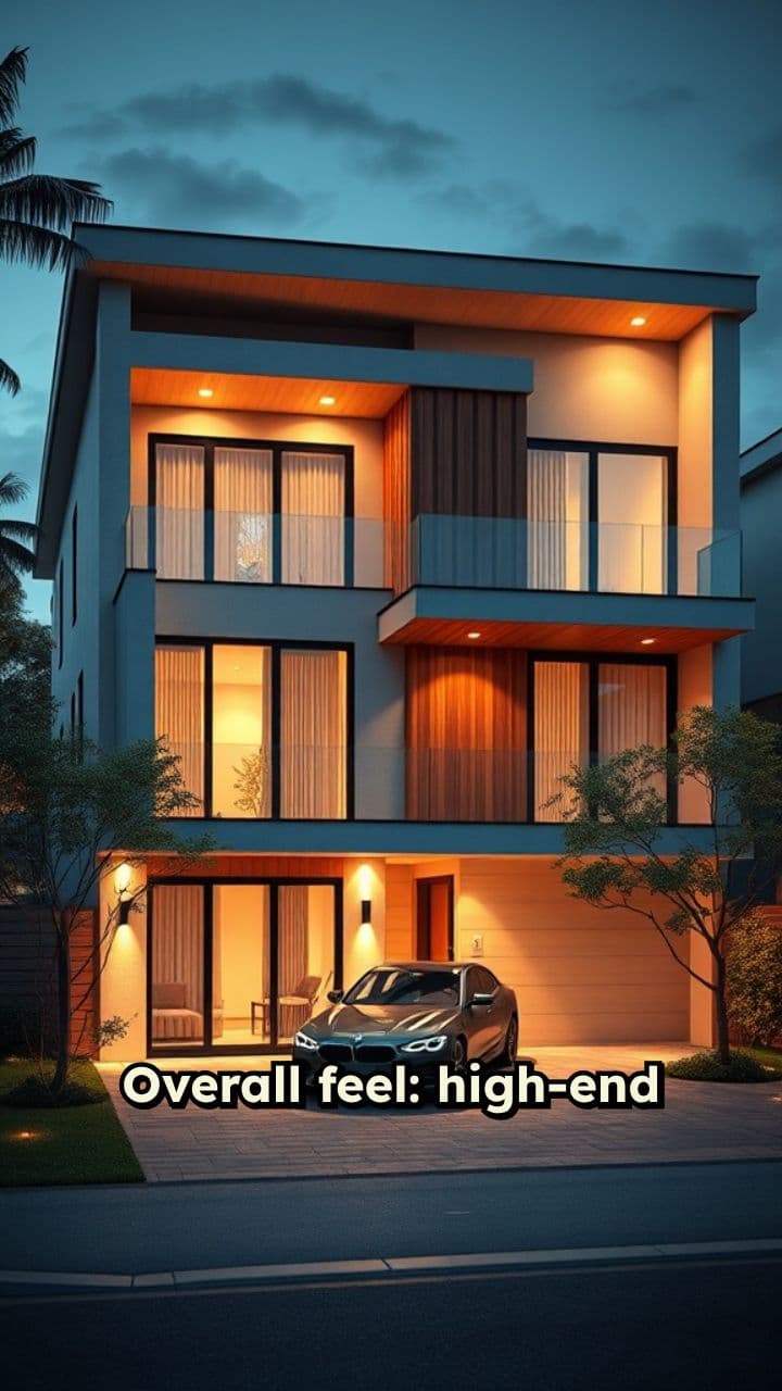 Elegant Duplex Architectural Showcase