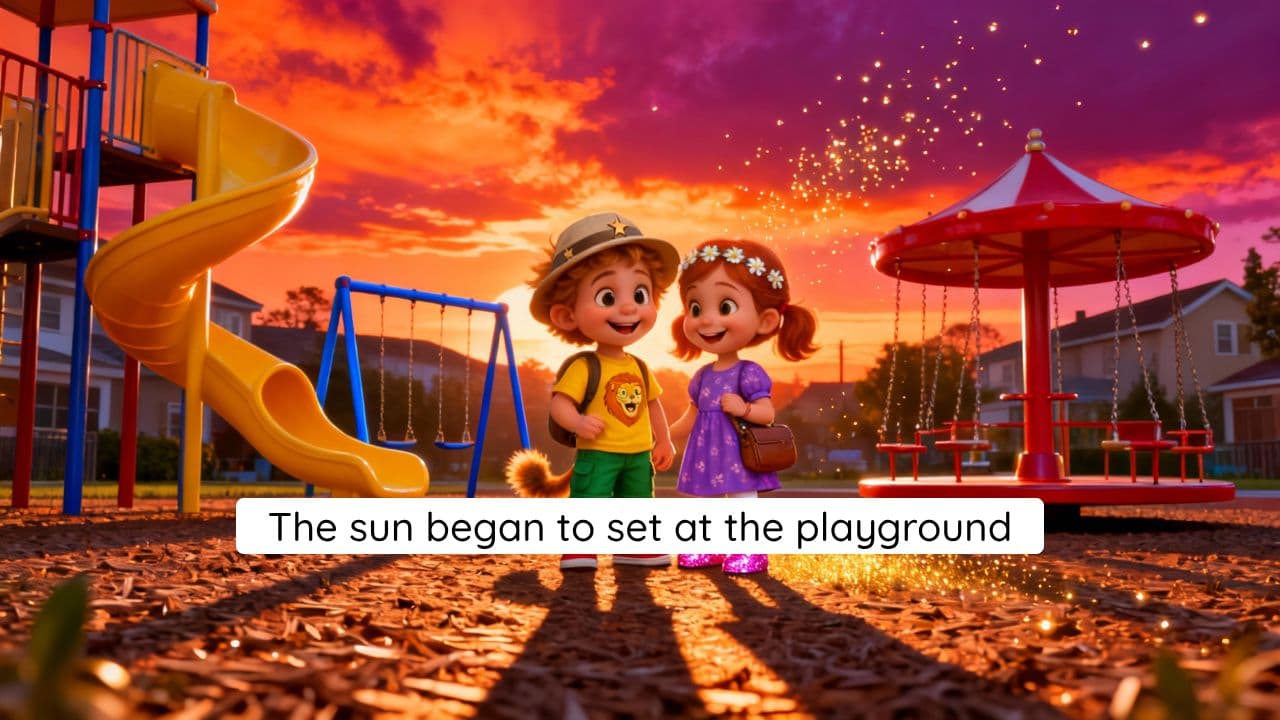 The Magical Playground Sunset