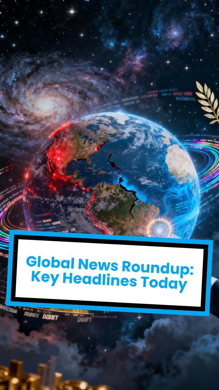Global News Roundup: Key Headlines Today
