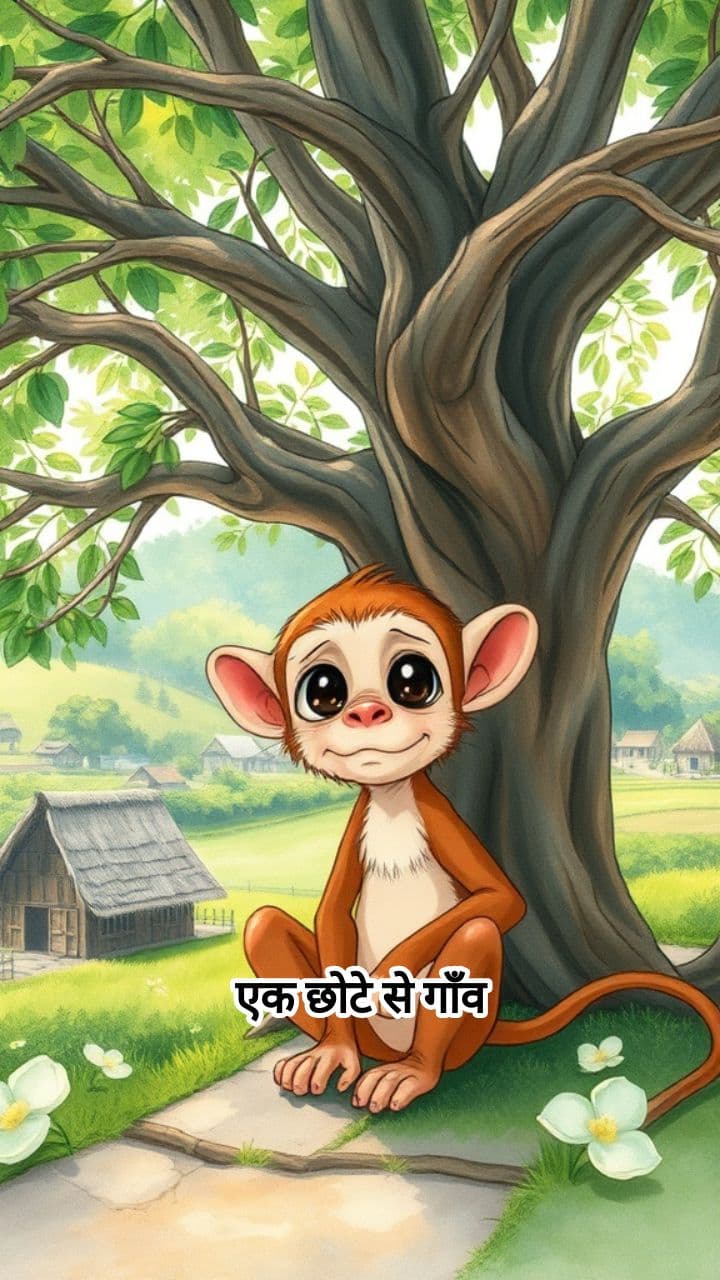 Guddu the Kind Monkey