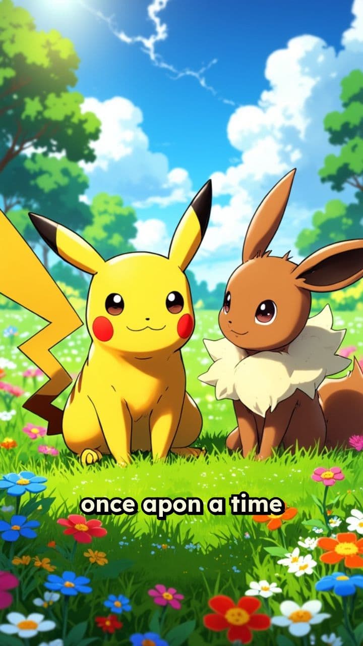 Gigantamax Pikachu and Eevee
