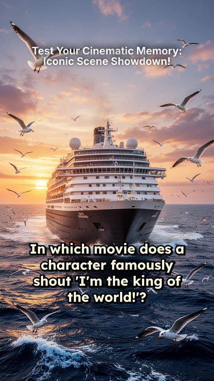 Test Your Cinematic Memory: Iconic Scene Showdown!