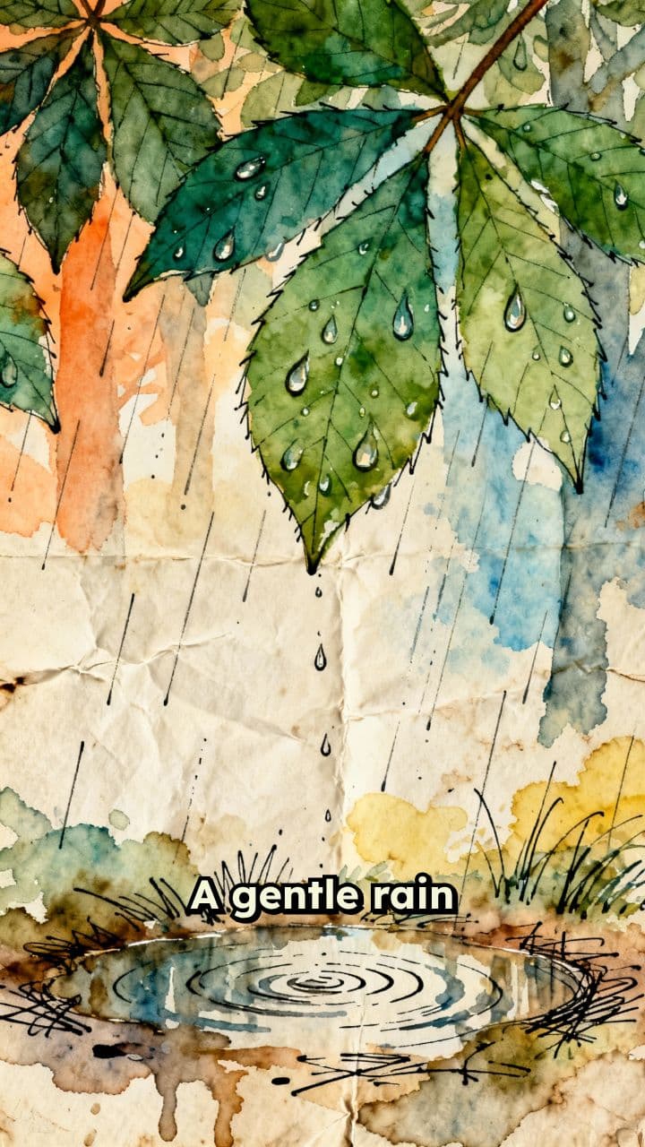 Mojo's First Time in the Rain