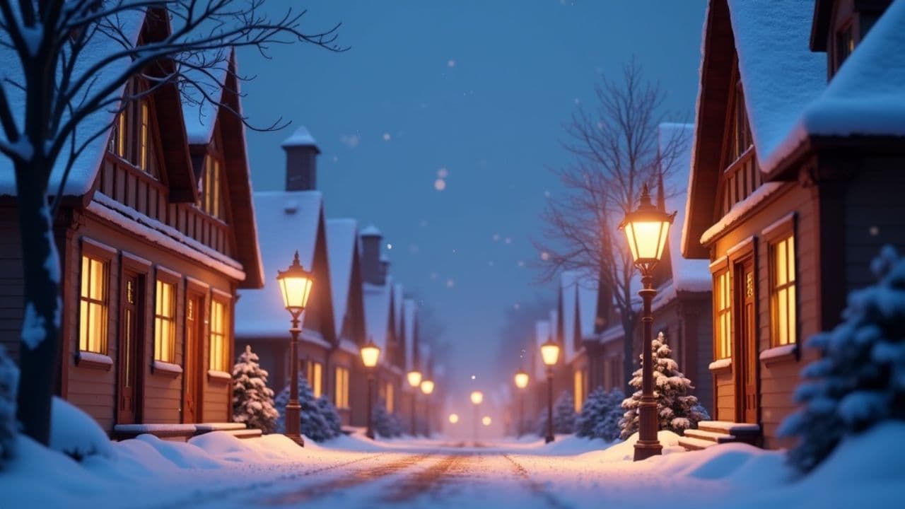 Sněhová radost dětí