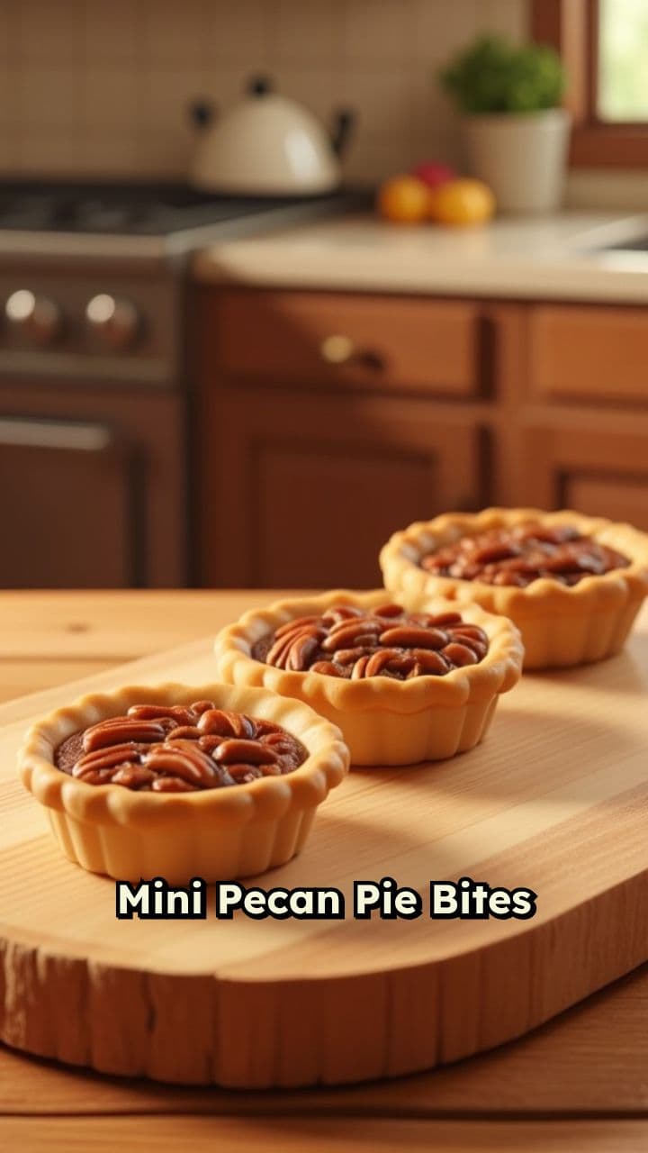 Mini Pecan Pie Bites